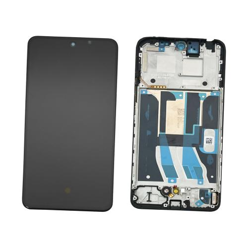 DISPLAY LCD TOUCH SCREEN ORIGINALE  PER REALME 12+ PLUS 5G RMX3867 NERO CON FRAME - SERVICE PACK