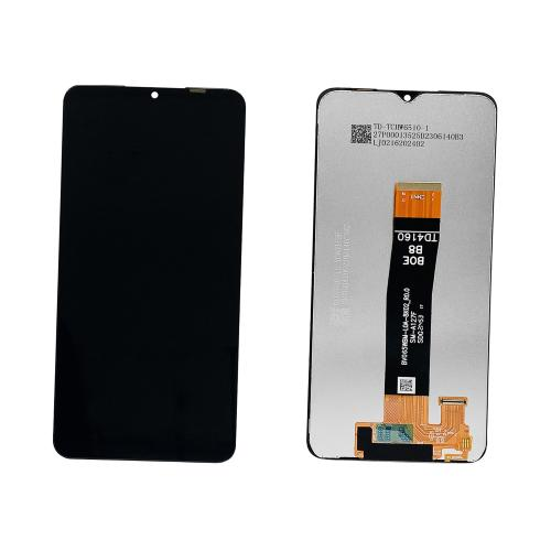 Display Lcd+ Touch Service Pack  PARI A ORIGINALE Per Samsung Galaxy A12 2021 Sm-a127f Vetro Nero (VER. SM-A127F R0.0 BOE B8) - OEM SERVICE PACK
