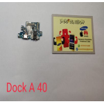 Connettore Dock Ricarica ORIGINALE Service Pack Per Samsung Galaxy A40 Sm-a405f Flat Flex Dock Carica Microfono