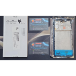 DISPLAY LCD ORIGINALE SERVICE PACK PER SAMSUNG A175F A17 4G NERO CON FRAME GH82-38527A - 