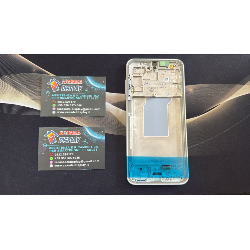 DISPLAY LCD  ORIGINALE SERVICE PACK PER SAMSUNG A266B A26 5G LIME GREEN CON FRAME 