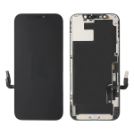 Lcd Display + Touch Screen Retina Per Apple Iphone 12 / 12 Pro Incell Color Vetro Schermo Nero Con Frame Fhd Cof Chip Intercambiabile