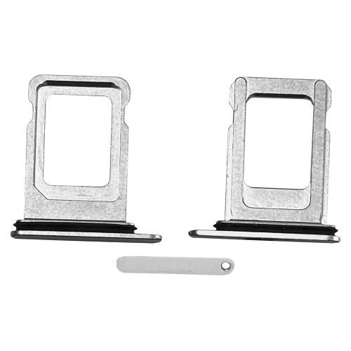 CARRELLO SIM PER IPHONE 13 PRO - 13 PRO MAX BIANCO SILVER