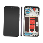 DISPLAY LCD  TOUCH SCREEN VETRO SCHERMO ORIGINALE  PER OPPO RENO 12 Pro 5G CPH2629 Black Nero Con Frame 621029000216 