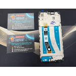 Display Lcd + Frame Per Motorola Moto G32 Xt2235 Xt 2235 Touch Screen Vetro Nero