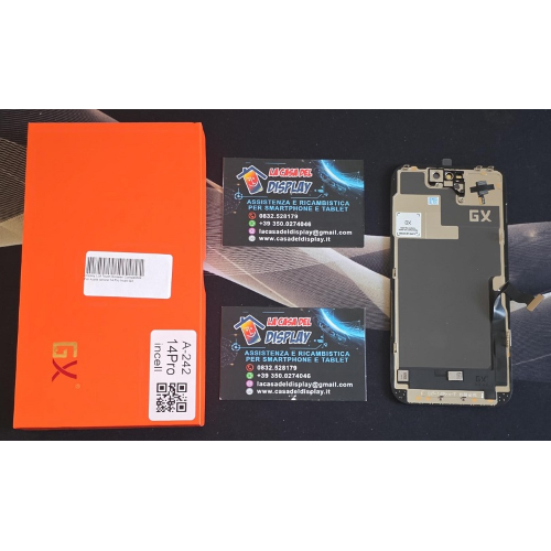 Display Lcd Touch Screeen Compatibile Per Apple Iphone 14 Pro Incell GX