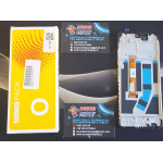 Display Lcd Touch Screen Con Frame Per Oppo A58 4g Cph2577 Schermo Vetro Nero