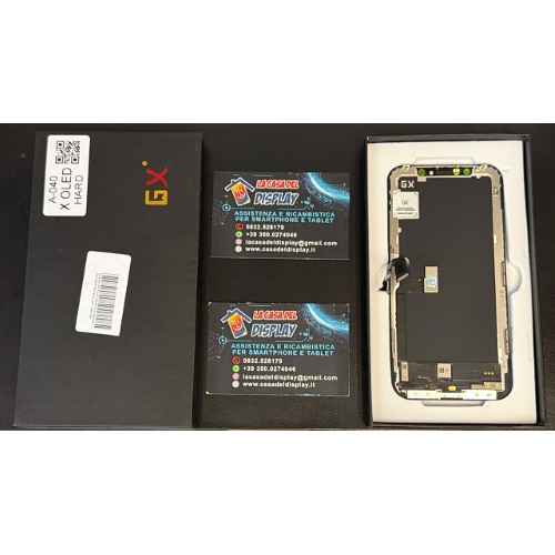 Display Lcd Touch Screen Compatibile Per Apple Iphone X Hard Oled GX