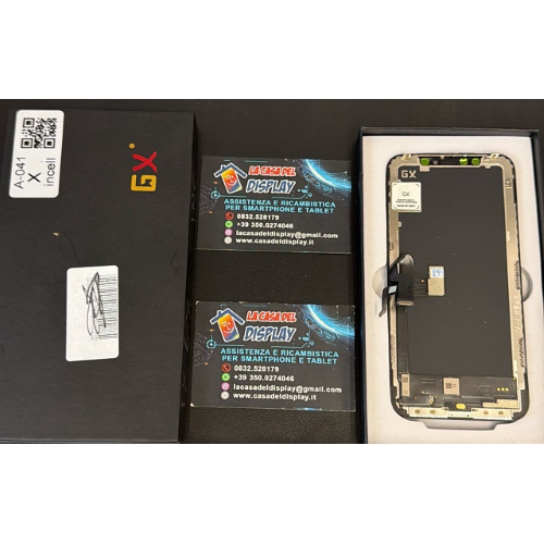 Display Lcd Touch Screen Compatibile Per Apple Iphone X Incell GX