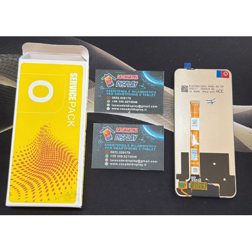 Display Lcd Touch Screen Service Pack Per Oppo A52 / A72 / A92 4g Cph2061 Cph2069 Schermo