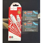 Hoco Cavo Dati Lightning 1mt 2.4A ricarica rapida bianco X88
