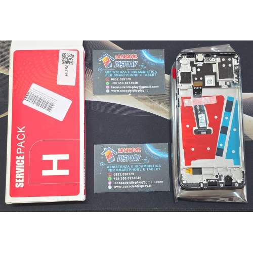 Lcd Display Huawei P30 Lite Compatibile  Touch Screen Con Frame Schermo Nero Black Mar-lx1m Lx2j Mar-lx1a 48mpx