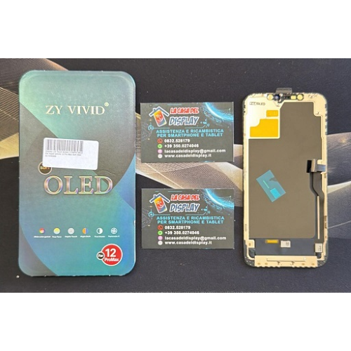 Display Lcd Touch Screen COMPATIBILE Per Apple Iphone 12 Pro Max Soft Oled Zy Ic/swapp