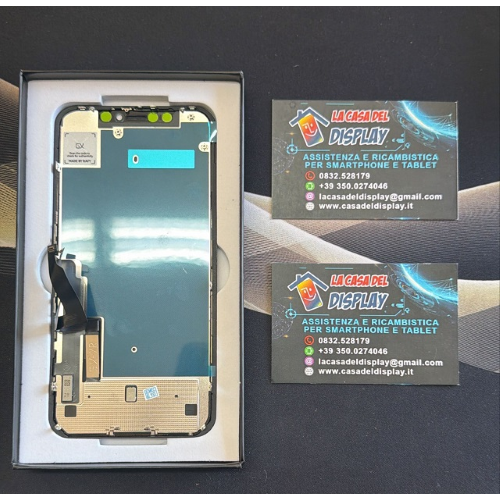 DISPLAY LCD VETRO TOUCH SCREEN COMPATIBILE PER APPLE IPHONE XR GX INCELL 