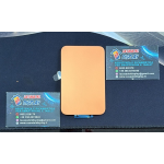 Back Cover COMPATIBILE  Con Telaio e Magsafe Per APPLE Iphone 17 Pro Max Orange Arancione BIG HOLE NO LOGO