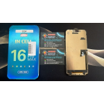DISPLAY LCD COMPATIBILE  PER IPHONE 16 PRO MAX NERO INCELL ZY COF