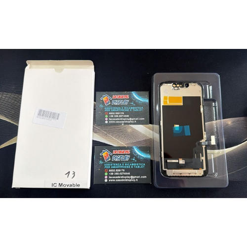 Display Lcd Touch Screen Con Frame Per Apple Iphone 13 Hard Oled Zy