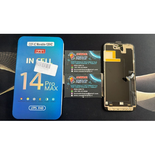 Display Lcd Touch Screen Con Frame Per Apple Iphone 14 Pro Max Incell Zy Cof