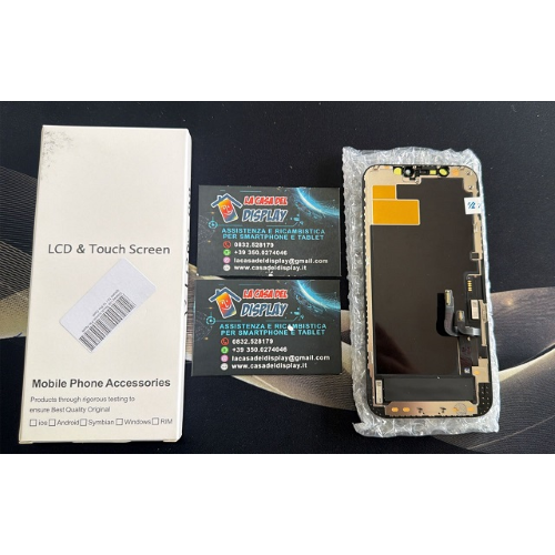 Display Lcd Touch Screen Per Apple Iphone 12 / 12 Pro Oem