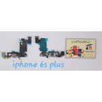 Connettore Carica Dock Microfono Ricarica Flex Per Iphone 6s Plus Nero
