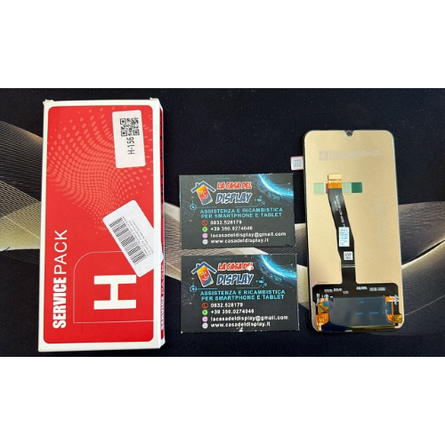 Display Lcd ORIGINALE Service Huawei P Smart 2019 / P Smart Plus 2019 Pot-lx1t Touch Screen Vetro Nero