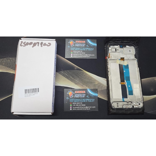 DISPLAY LCD ORIGINALE SERVICE PACK PER  REDMI 15 5g 2025 Black Con Frame 56002500O1900 / 56002100O1900