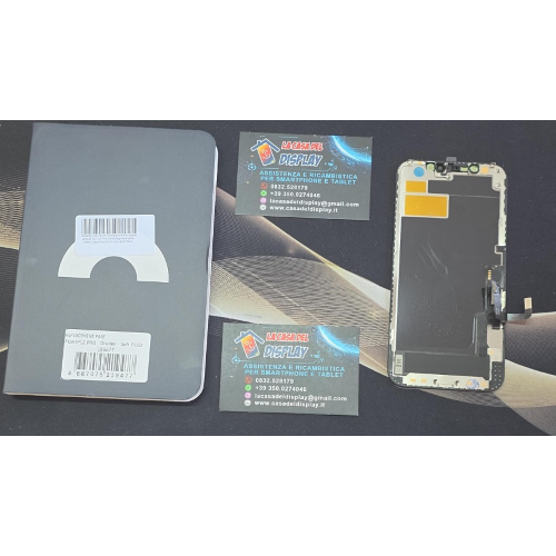 Display Lcd Per Apple Iphone 12/12 Pro Soft Oled Bolt Autodiagnosis 120Hz 