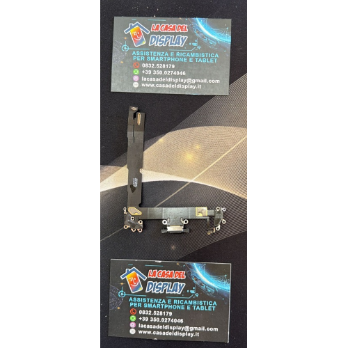 Connettore Dock Di Ricarica Flat E Connettore Iphone 16 Plus Nero Pulled