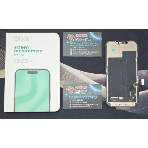 DISPLAY LCD TOUCH SCHERMO Per APPLE iPhone 13 Rigenerato  PULLED RELIFE OEM