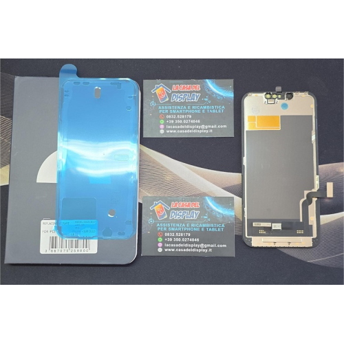Display Lcd Touch Compatibile Per Apple Iphone 13  Autodiagnosticabile 120Hz Diagnostic No Errore Soft Oled Bolt