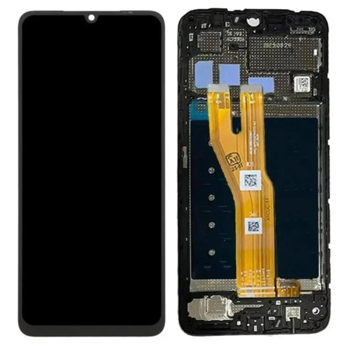 DISPLAY LCD TOUCH SCREEN CON FRAME PARI ORIGINALE   PER HUAWEI HONOR X5C / X5C PLUS 4G NLA-LX1 NLA-LX2P NERO  