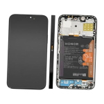Display Lcd Touch ORIGINALE SERVICE PACK Per Huawei Honor 200 Lite LLY-NX1 Nero Con Frame + Batteria 0235ALPR