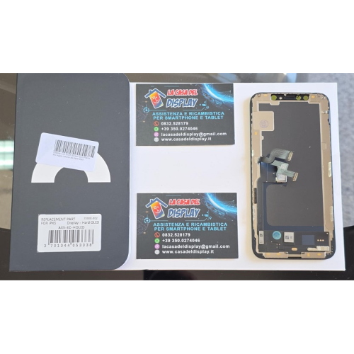 Display Lcd Touch Screen Con Frame Per Apple Iphone Xs Hard Oled 