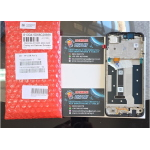 DISPLAY LCD PER MOTOROLA XT2433 MOTO G35 5G NERO CON FRAME ORIGINALE 