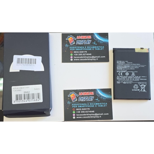BATTERIA BN62 XIAOMI REDMI 9T / NOTE 9 4G / POCO M3 COMPATIBILE