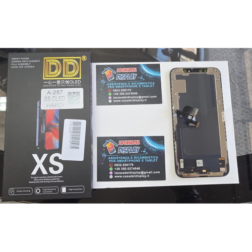 Display lcd Compatibile Per Apple Iphone XS  Hard Oled DD