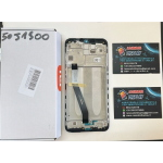 Display Lcd Touch Screen Con Frame Per Xiaomi Redmi 9 ORIGINALE Service Pack M2004j19ag M2004j19g Schermo Vetro Nero