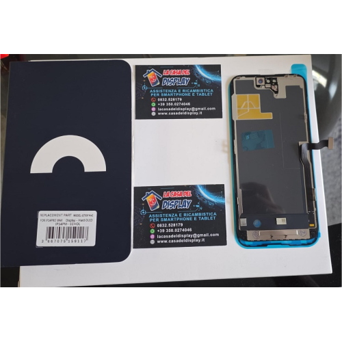 Display Lcd Touch Screen Compatibile Per Apple Iphone 14 Pro Max Hard Oled Bolt