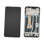 Display Lcd Per Oppo Pari Originale  A5m 4G CPH2727 / A5 4G CPH2727 / A5x 4G CPH2725 NERO CON FRAME