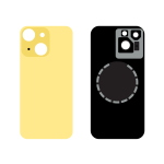 Back Cover COMPATIBILE Per APPLE iPhone 15 PLUS GIALLA YELLOW  MAGSAFE+TELAIO NO LOGO