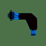 Connettore Carica Dock Microfono Ricarica Flex Basetta Per Huawei P40 Ana-nx9