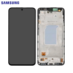 LCD Display Frame Originale  Service Pack Samsung SM-A276B Galaxy A27 5G  Black GH82-39944A