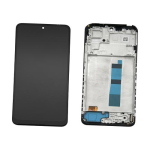DISPLAY LCD PER XIAOMI REDMI NOTE 12 4G RIGENERATO  NERO / MIDNIGHT BLACK CON FRAME ORIGINALE RIGENERATO 
