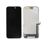DISPLAY LCD  + TOUCH SCREEN VETRO  COMPATIBILE PER APPLE  IPHONE 16 PLUS SOFT OLED BOLT 