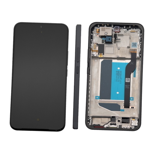 DISPLAY LCD TOUCH SCREEN ORIGINALE SERVICE PACK  PER XIAOMI REDMI NOTE 15 PRO+ PLUS 5G 2510ERA8BG NERO CON FRAME 5600260P16U00 - SERVICE PACK