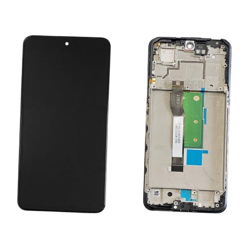 DISPLAY LCD ORIGINALE SERVICE PACK PER XIAOMI POCO X4 GT 5G NERO CON FRAME 5600010L1600 - 