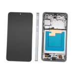 DISPLAY LCD ORIGINALE SERVICE PACK PER SAMSUNG S731B S25 FE 5G NERO / JETBLACK / NAVY BLUE CON CORNICE  ASS
