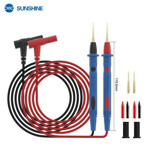 Sunshine Puntali per Multimetro Tester con Punte Intercambiabili (SS-024B)