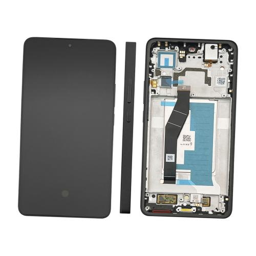 DISPLAY LCD SERVICE PACK PER XIAOMI 14T 5G NERO / TITAN BLACK CON FRAME  NERO 2406APNFAG 