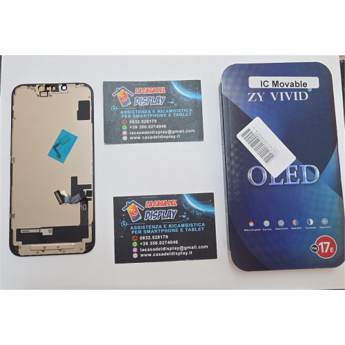 Display Lcd Touch Compatibile Per Apple iPhone 16E -17E Hard Oled ZY